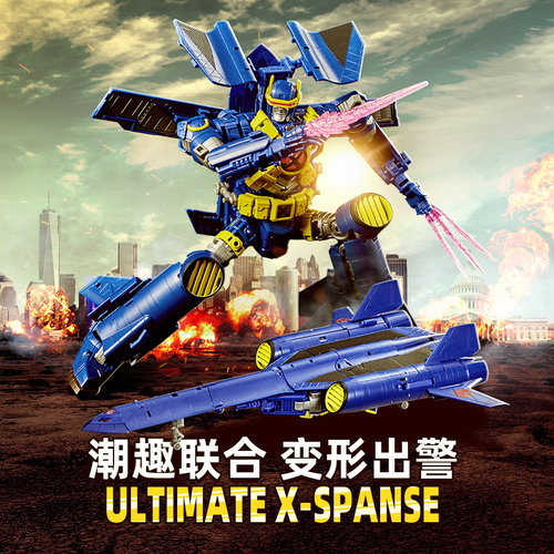 变形金刚正版B计划 X战警镭射眼机器人  环球影城同款