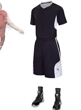 梦十运动训练比赛团购篮球服套装