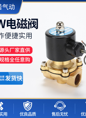 厂家供应2W电磁阀分步直动膜片式常闭水用气控阀出口热销脉冲阀