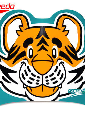 speedo速比涛儿童泳帽新款小童图案印花青少年可爱灵动游泳帽