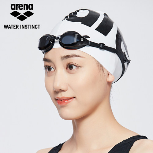 arena阿瑞娜泳帽防水不勒头男女