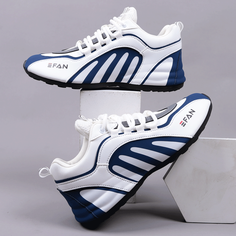 乔丹【中国】男鞋2024新款鞋子男潮鞋青少年减震跑步鞋男士防水皮面