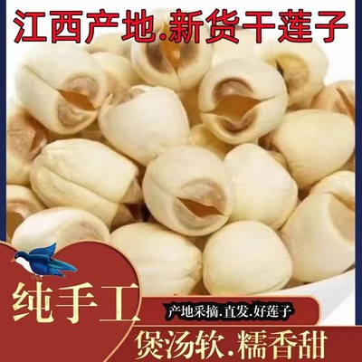 江西广昌无芯白莲子干货500g