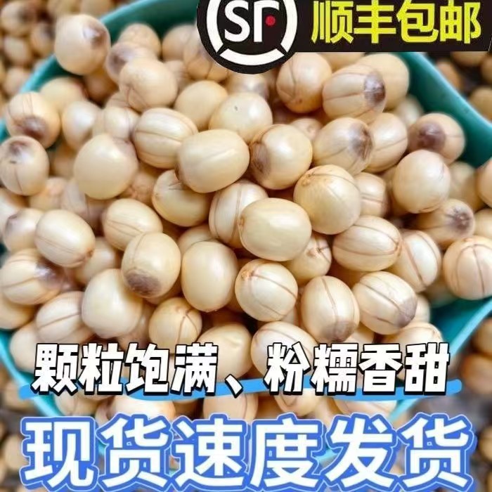 顺丰包邮广昌白莲新鲜莲子粉糯