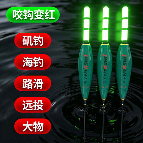 加粗日夜两用夜光漂高灵敏浮漂鱼漂海钓远投路滑大物5-20克