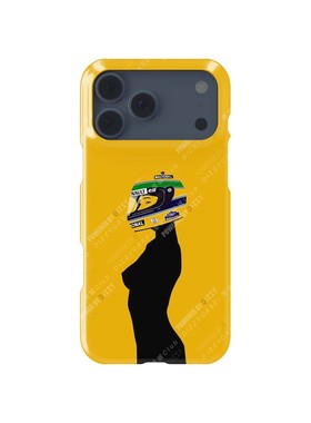 DIZZY F1传奇巴西车手 塞纳 Ayrton Senna 经典赛车头盔款 手机壳