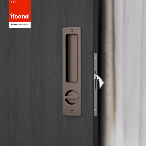 ifoono适合35mm门厚躺门锁