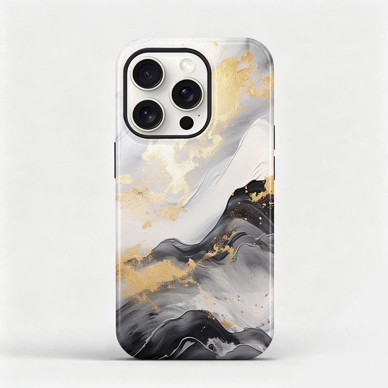 鎏金适用苹果17promax手机壳iphone16plus高级感软壳时尚简约15全包保护套轻奢纹理壳14大气13磁吸套12创意壳