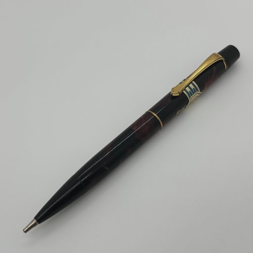 绝版老款稀有KAWECO1950年代109/0红黑赛璐璐1.18mm古董自动铅笔