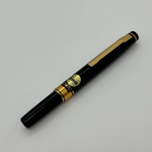 中古老款少见1980年代日本OHTO乐多铝杆拔帽式迷你口袋圆珠笔