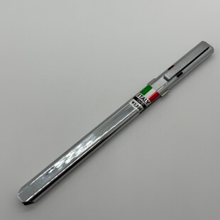 库存微痕迹特价70年代OHTO乐多Dagger短剑侧滑出芯双色金属圆珠笔