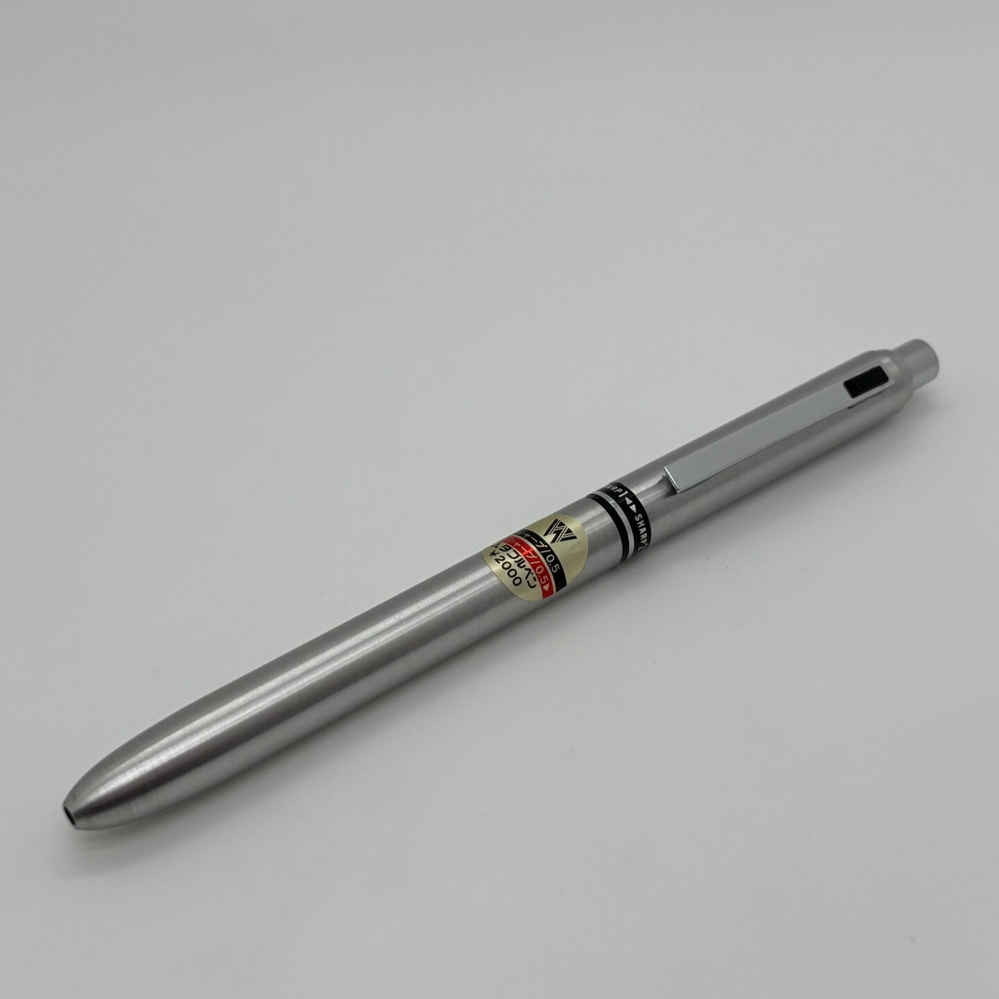 绝版老款日本UNI三菱W系列双色自动铅笔0.5mm旋转切换选芯