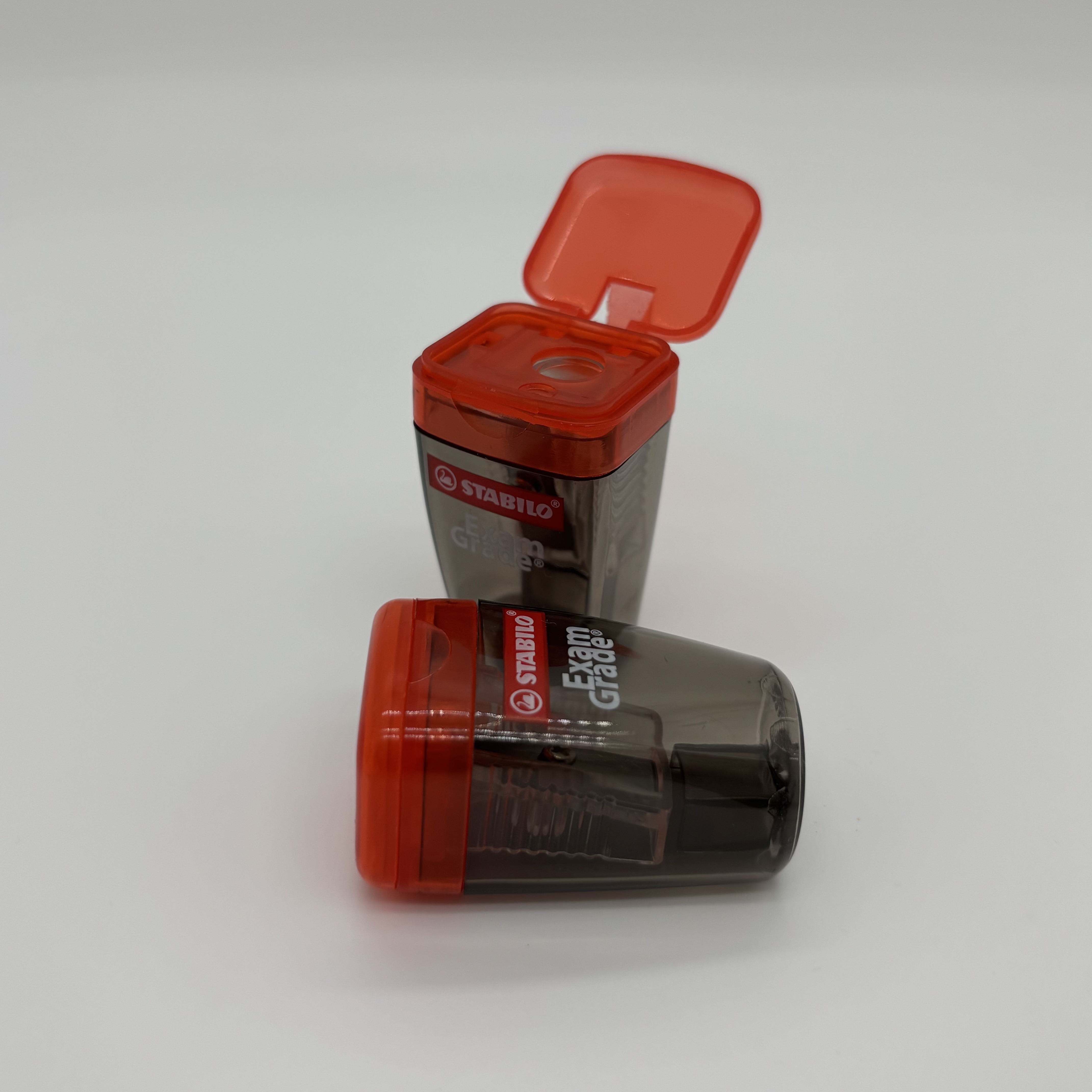 德国STABILO思笔乐EXAMGRADE学生塑料转笔刀木杆铅笔用安全卷笔刀