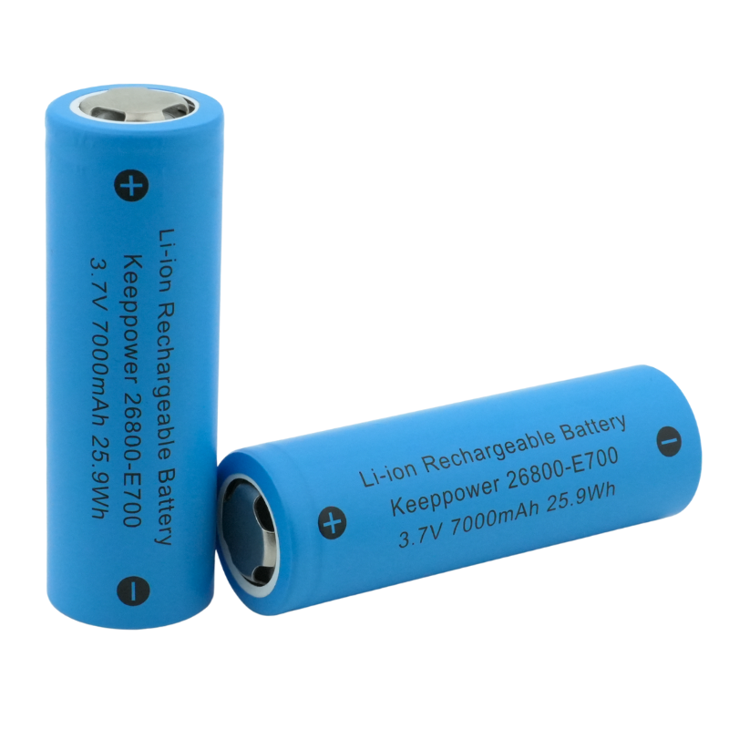 keeppower 26800-E700 3.6V 7000mAh锂离子电芯26800大容量电池