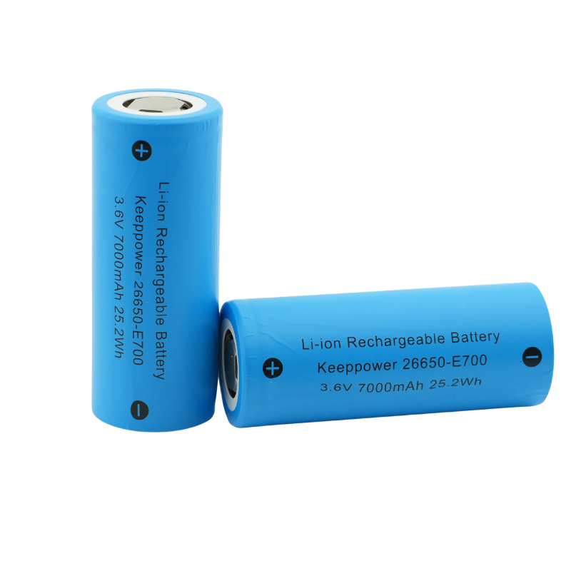 keeppower新款26650E700   3.6V 7000mAh 锂离子电芯 超大容量