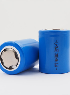 陀螺仪 云台魔爪稳定器 手电筒电池 大容量2000 3.7V26350 锂电池