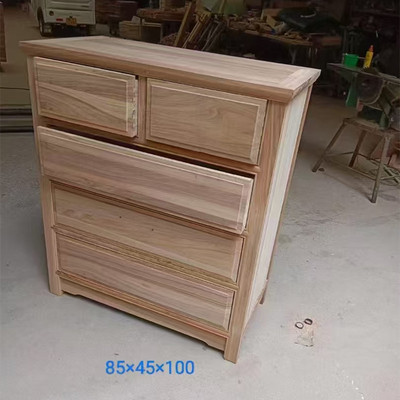 北榆木新中式实木斗柜收纳柜