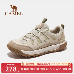 骆驼女鞋新款登山鞋防滑户外鞋专业新款运动徒步鞋子越野爬山鞋女