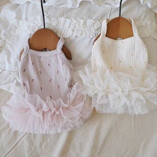 宠物衣服狗狗猫咪公主裙可爱甜美裙子泰迪比熊约克夏小型犬春夏装