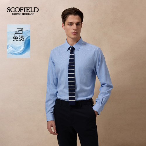 SCOFIELD男士格子衬衫
