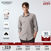 衬衫 SCOFIELD男士 通勤简约棉质商务休闲时尚 多色长袖 24年新款 春季
