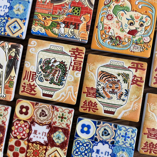厦门泉州民俗陶瓷冰箱贴多款可选