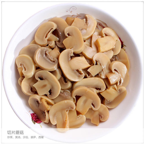 整箱切片蘑菇烘焙披萨商用食材