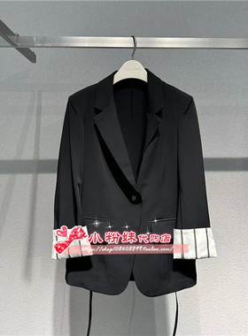 A1BAD3202女2023秋季百搭西装A1BAD320289