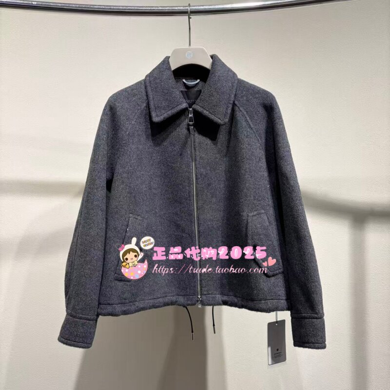 手工呢料短外套7471526A1-1599