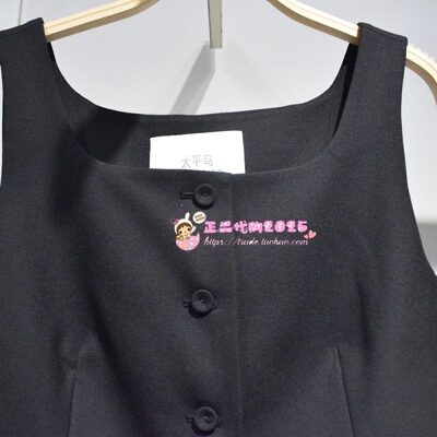 A1BGG1413 女装2026春专柜正品新款马甲 A1BGG1413J9-699