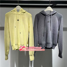 A3EEE4449 女装2024冬抽绳连帽宽松套头衫A3EEE4449L7