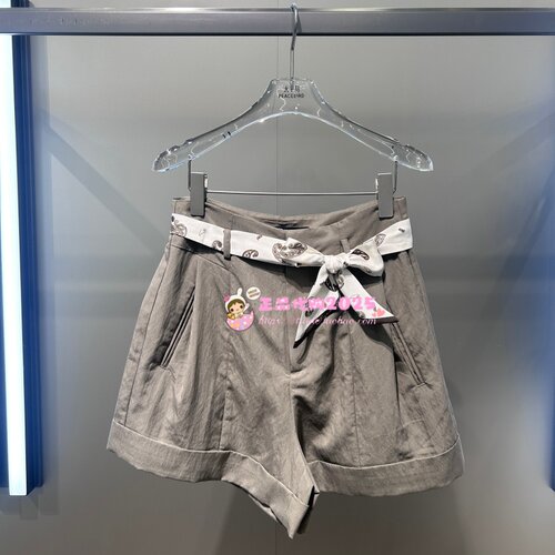 A1GCG2319 女装2026夏专柜正品新款休闲中短裤 A1GCG231937-499