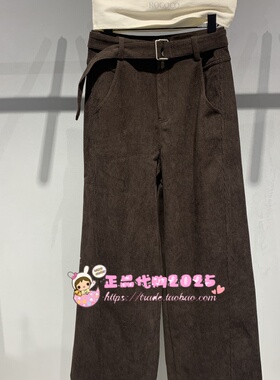 51621VD1544 699 ROCOCO/洛可可专柜正品2025冬新款梭织裤