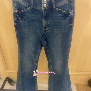 A3HAG1245 女装2026春专柜正品新款牛仔长裤A3HAG124555-599