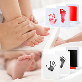 婴儿免洗安全专用印泥宝宝手脚印免洗印油新生宝宝纪念品环保印台