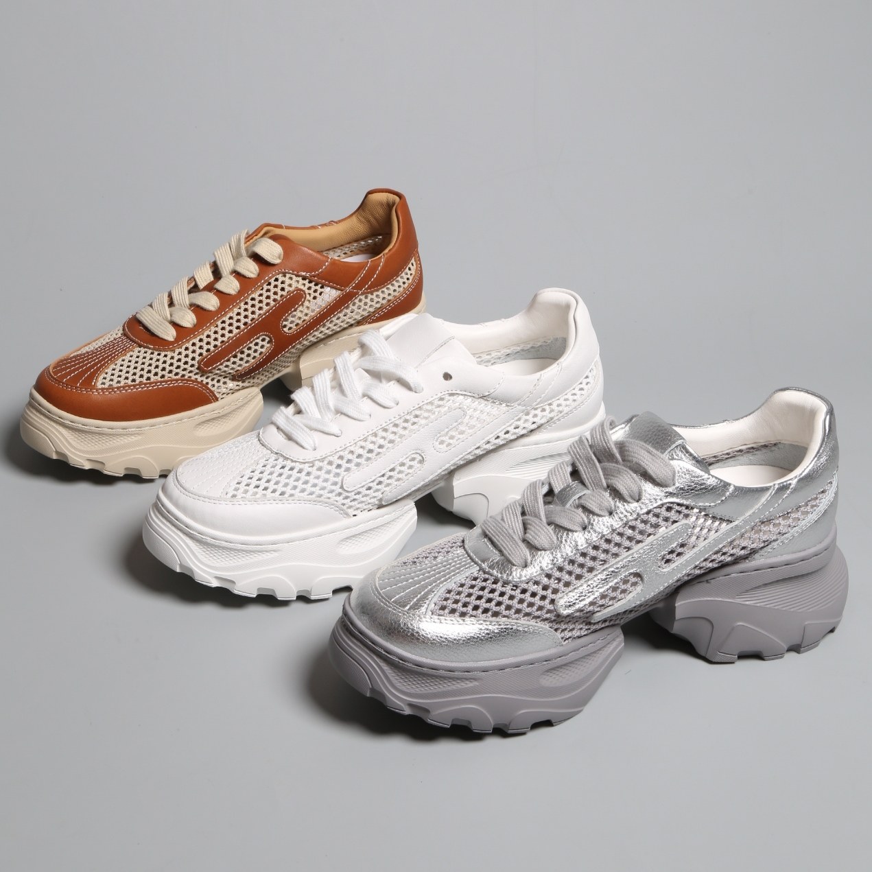 巴黎 台版流行舒服不重系带镂空牛胎皮女老爹鞋运动鞋休闲鞋波鞋,女鞋,时尚休闲鞋,淘宝优惠券,粉丝福利购,淘宝优惠卷