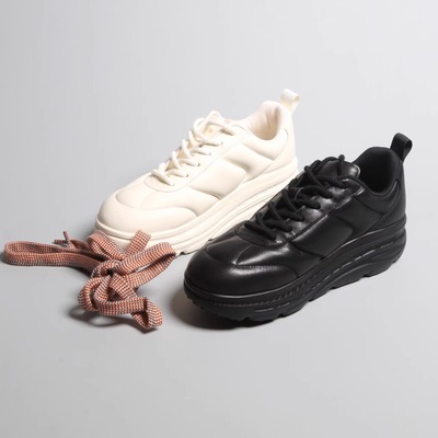 面包鞋牛胎皮女运动鞋休闲鞋波鞋