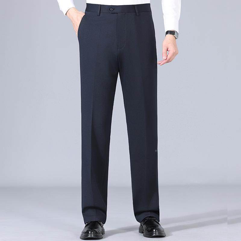 专男士羊毛长西裤高秋冬新款中老柜年厚款腰F652QW宽松商务休闲桑,男装,西裤,淘宝优惠券,粉丝福利购,淘宝优惠卷