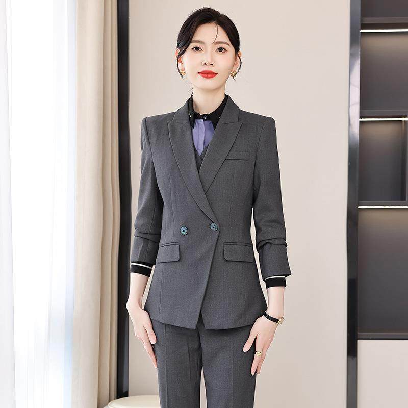 新高品质燕尾套装、女款式商务服办ALGJZ160公夹克、两件套裤子、,女装/女士精品,时尚套装,淘宝优惠券,粉丝福利购,淘宝优惠卷