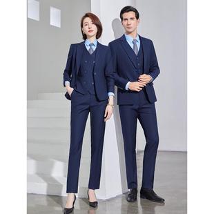 端正式业西装高职场套装秋冬新款正装修职身高物AL742664业端工作