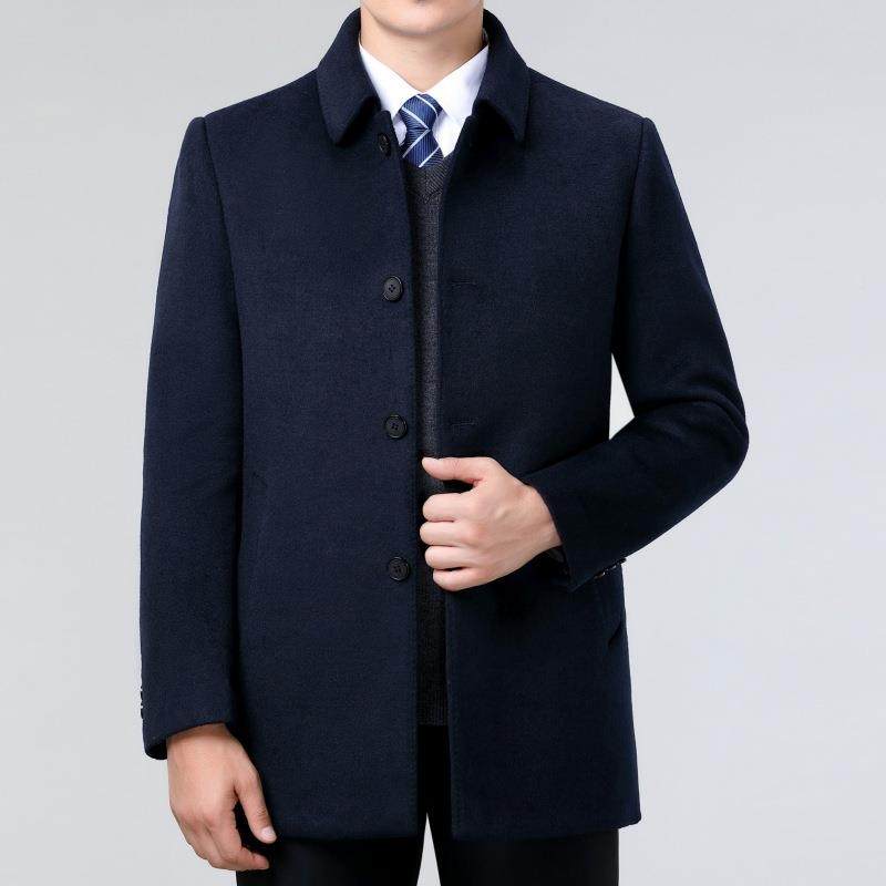 男士羊绒大衣冬季长款双面8801-1-N中呢厚上衣中加羊年爸爸羽绒内,男装,毛呢大衣,淘宝优惠券,粉丝福利购,淘宝优惠卷