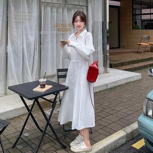 显瘦气质款 搭法式 年春连秋装 B157FN87减龄百新衫 慵懒衬 款 衣裙修身