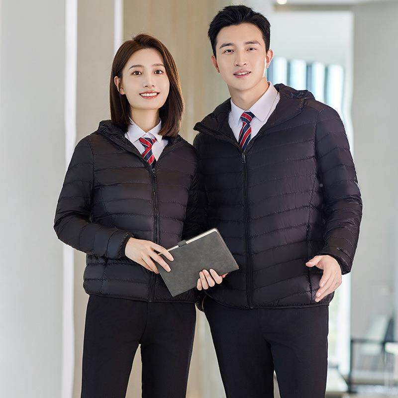 白鸭绒轻薄羽AL740674绒服职业男女同款装短外套行政店工作服新款,男装,羽绒服,淘宝优惠券,粉丝福利购,淘宝优惠卷
