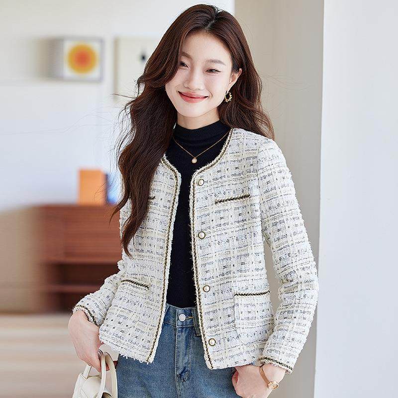 跨境名媛小AL823704香领风外套女春西秋新款气质高端小子个休闲无,女装/女士精品,西装,淘宝优惠券,粉丝福利购,淘宝优惠卷