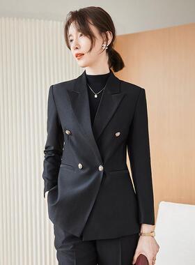 绿色西装外套可西开发票秋季新JE6285款感女气质女神范职业套装工