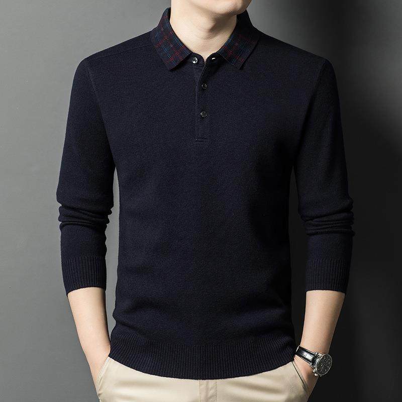 新款棉羊底男士羊毛毛翻领打衫品牌中T5308-TB老年商务休闲羊毛搭,男装,针织衫/毛衣,淘宝优惠券,粉丝福利购,淘宝优惠卷