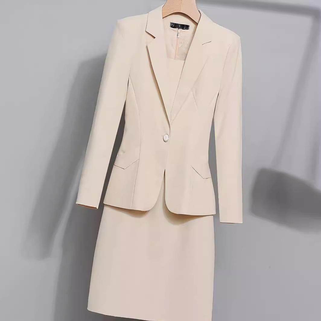 粉色HTN2211职西业神装装套装女高级感春季小子外个套气质女范西,女装/女士精品,职业女裙套装,淘宝优惠券,粉丝福利购,淘宝优惠卷