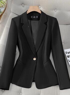 厂品装质职业装女大士AL838509秋冬款只有女士收腰长袖新西西货源