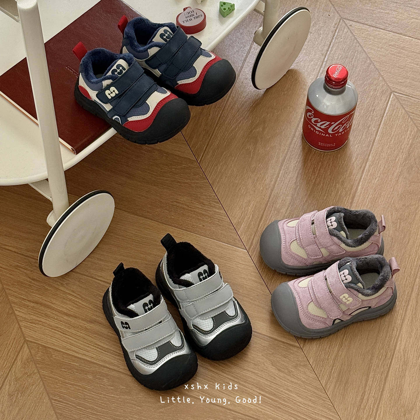 儿童加绒板鞋2025冬季男童魔术贴二棉运动鞋女童保暖幼儿园室内鞋,童鞋/婴儿鞋/亲子鞋,板鞋,淘宝优惠券,粉丝福利购,淘宝优惠卷