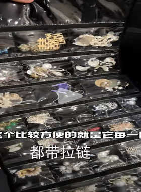 蜜蜡家用透明手串耳环双层挂件